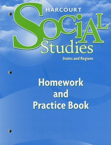 Social Studies, Grade 4 Homework&practice Book: Harcourt School Publishers Social Studies (Social Studies 07) - Click to Buy