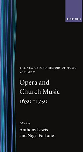 Opera and Church Music 1630-1750 - Click to Buy