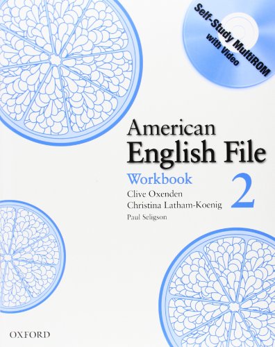 American English File: Level 2 Workbook with Multi-ROM Pack - Click to Buy