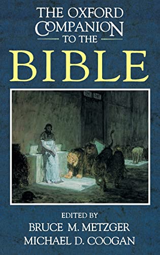 The Oxford Companion to the Bible - Click to Buy
