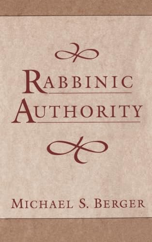 Rabbinic Authority - Click to Buy