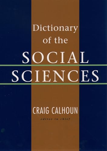 Dictionary of the Social Sciences - Click to Buy