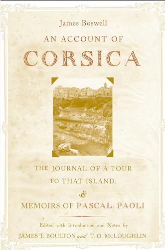 An Account of Corsica: The Journal of a Tour to That Island, & Memoirs of Pascal Paoli - Click to Buy