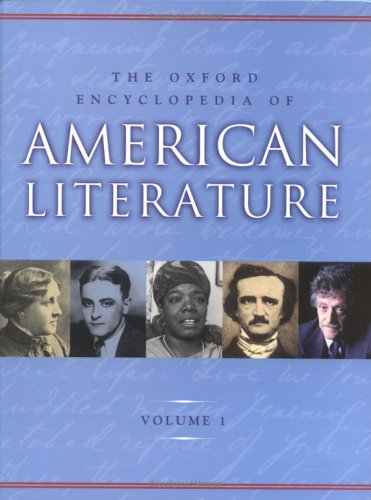 The Oxford Encyclopedia of American Literature, Vol. 1 - Click to Buy