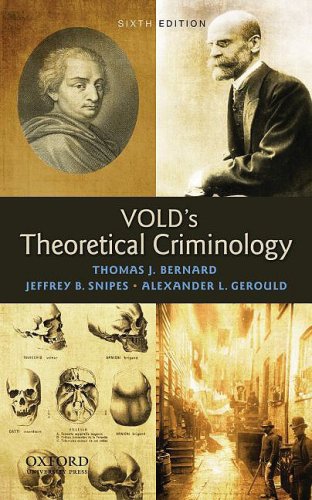 Vold's Theoretical Criminology - Click to Buy