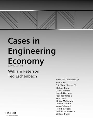 Cases in Engineering Economy - Click to Buy