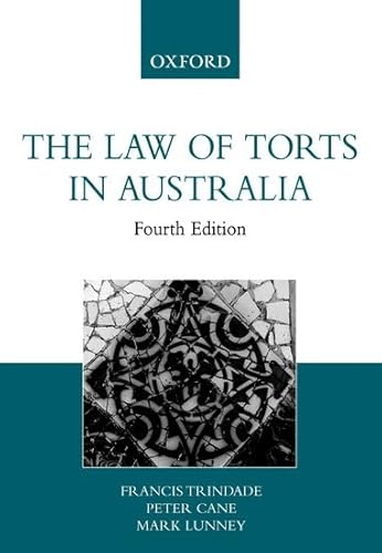 The Law of Torsts in Australia - Click to Buy
