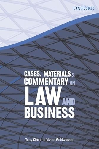 Cases, Materials and Commentary on Law and Business - Click to Buy