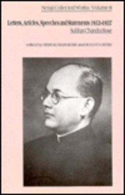 Letters, Articles, Speeches and Statements 1933-1937 (Netaji: Collected Works) - Click to Buy