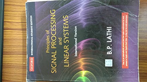 Principles of Signal Processing and Linear Systems - Click to Buy