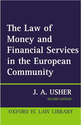 The Law of Money and Financial Services in the EC - Click to Buy
