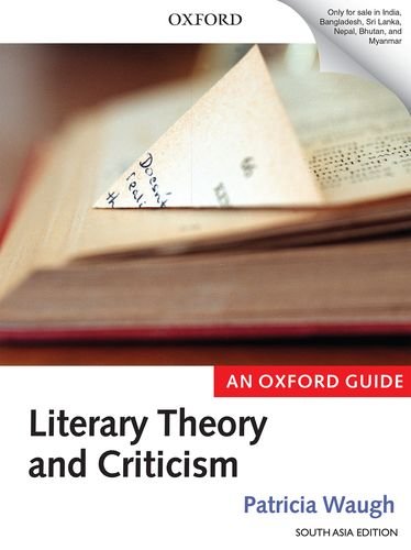Literary Theo And Criticism - Click to Buy