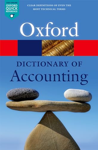 A Dictionary of Accounting (Oxford Quick Reference) - Click to Buy