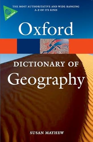 A Dictionary of Geography (Oxford Quick Reference) - Click to Buy