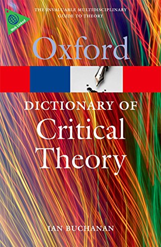 A Dictionary of Critical Theory 1/e (Oxford Quick Reference) - Click to Buy