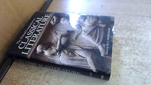 The Oxford Companion to Classical Literature - Click to Buy