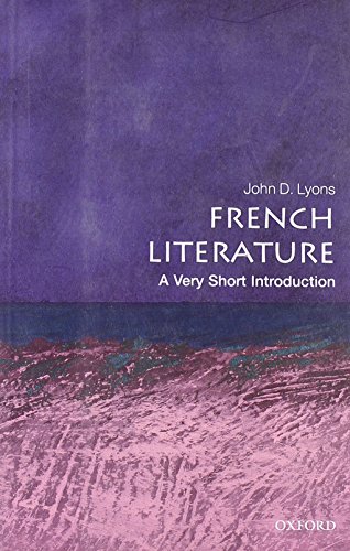 French Literature: A Very Short Introduction - Click to Buy