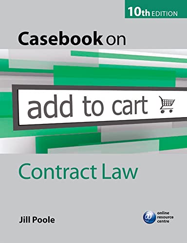 Casebook on Contract Law - Click to Buy
