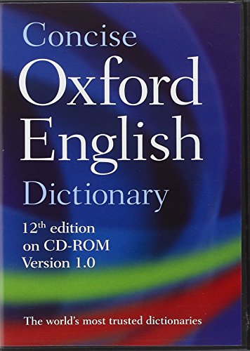 Concise Oxford English Dictionary: CD-ROM edition, Windows/Mac Individual User Version 1.0 - Click to Buy