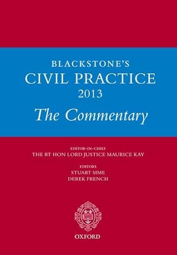 Blackstone's Civil Practice 2013: The Commentary - Click to Buy