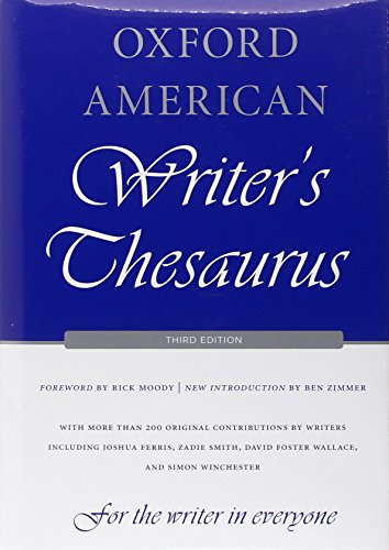 Oxford American Writer's Thesaurus - Click to Buy