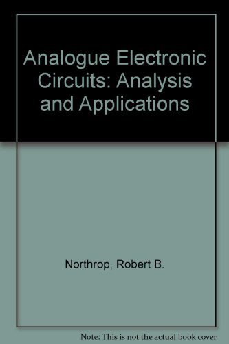 Analog Electronic Circuits: Analysis and Applications - Click to Buy