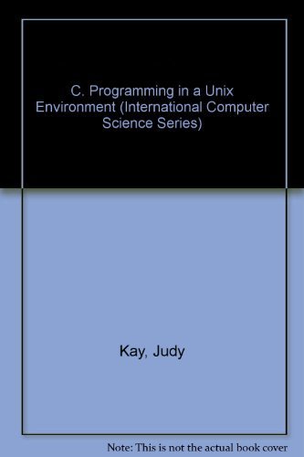 C Programming in a Unix Environment - Click to Buy