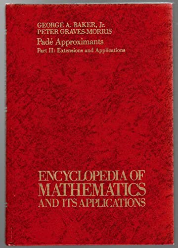Pade Approximants - Click to Buy