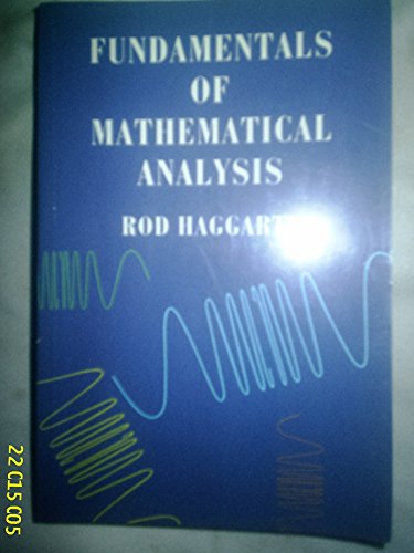 Fundamentals of Mathematical Analysis - Click to Buy