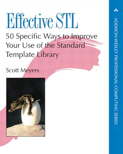 Effective Stl: 50 Specific Ways to Improve Your Use of the Standard Template Library - Click to Buy