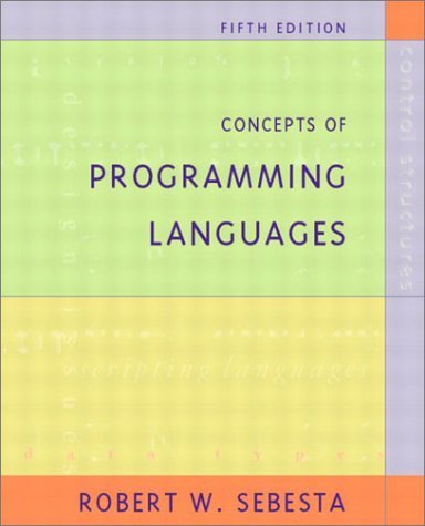 Concepts of Programming Languages (5th Edition) - Click to Buy