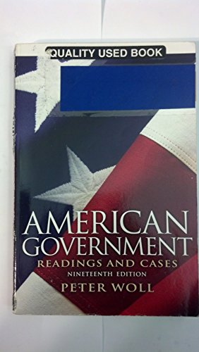 American Government: Readings and Cases - Click to Buy