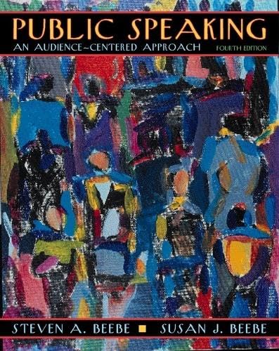 Public Speaking: An Audience-Centered Approach - Click to Buy