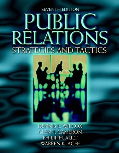 Public Relations: Strategies and Tactics (7th Edition) - Click to Buy