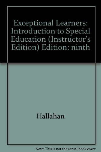 Exceptional Learners: Introduction to Special Education (Instructor's Edition) - Click to Buy