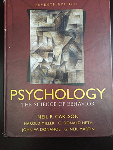 Psychology: The Science of Behavior (7th Edition)