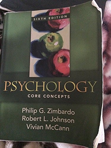 Psychology: Core Concepts: United States Edition - Click to Buy