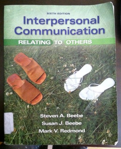 Interpersonal Communication: Relating to Others: United States Edition - Click to Buy