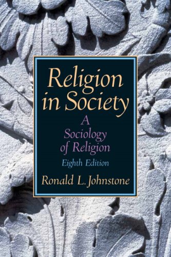 Religion in Society: A Sociology of Religion - Click to Buy