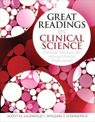 Great Readings in Clinical Science: Essential Selections for Mental Health Professionals - Click to Buy