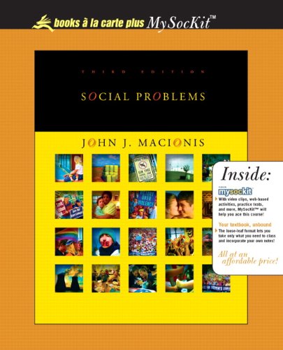 Social Problems: Books a La Carte Plus Onekey Coursecompass - Click to Buy