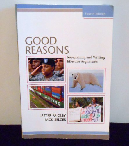 Good Reasons: Researching and Writing Effective Arguments : MLA Guidelines for 2009: Researching and Writing Effective Arguments, MLA Update - Click to Buy