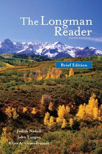 The Longman Reader - Click to Buy