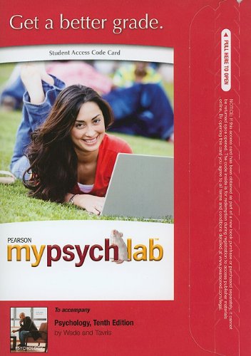 Psychology, Mypsychlab Student Access Code Card - Click to Buy