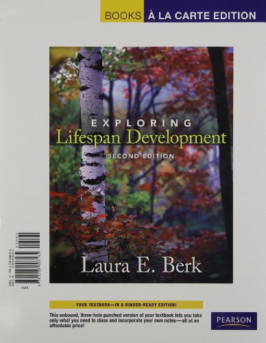 Exploring Lifespan Development, Books a la Carte Edition (2nd Edition) - Click to Buy