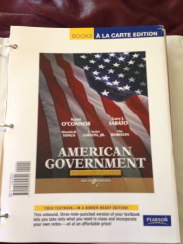 AMER GOVT: ROOTS&REFORM 2011 ALT EDTN ALC (11th Edition)