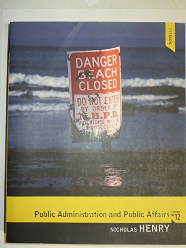 Public Administration & Public Affairs - Click to Buy