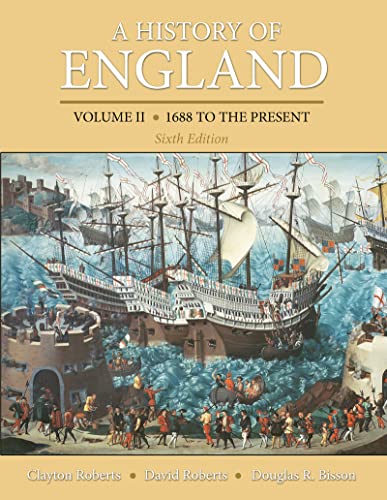 A History of England, Volume 2: 1688 to the present - Click to Buy