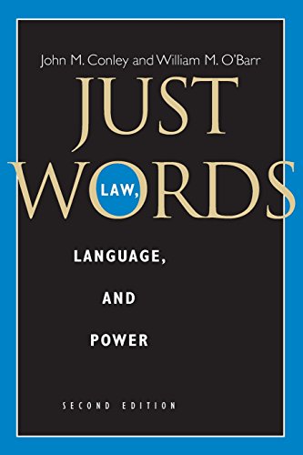 Just Words, Second Edition: Law, Language, and Power - Click to Buy