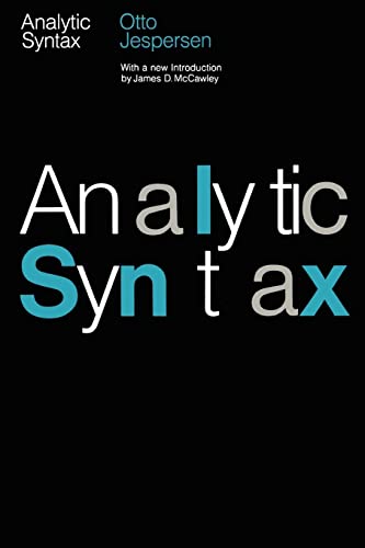 Analytic Syntax